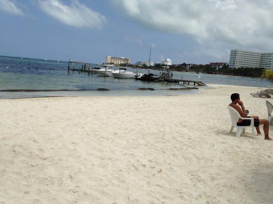 Amazing Ocean Front. 418 Leilighet Cancún Eksteriør bilde
